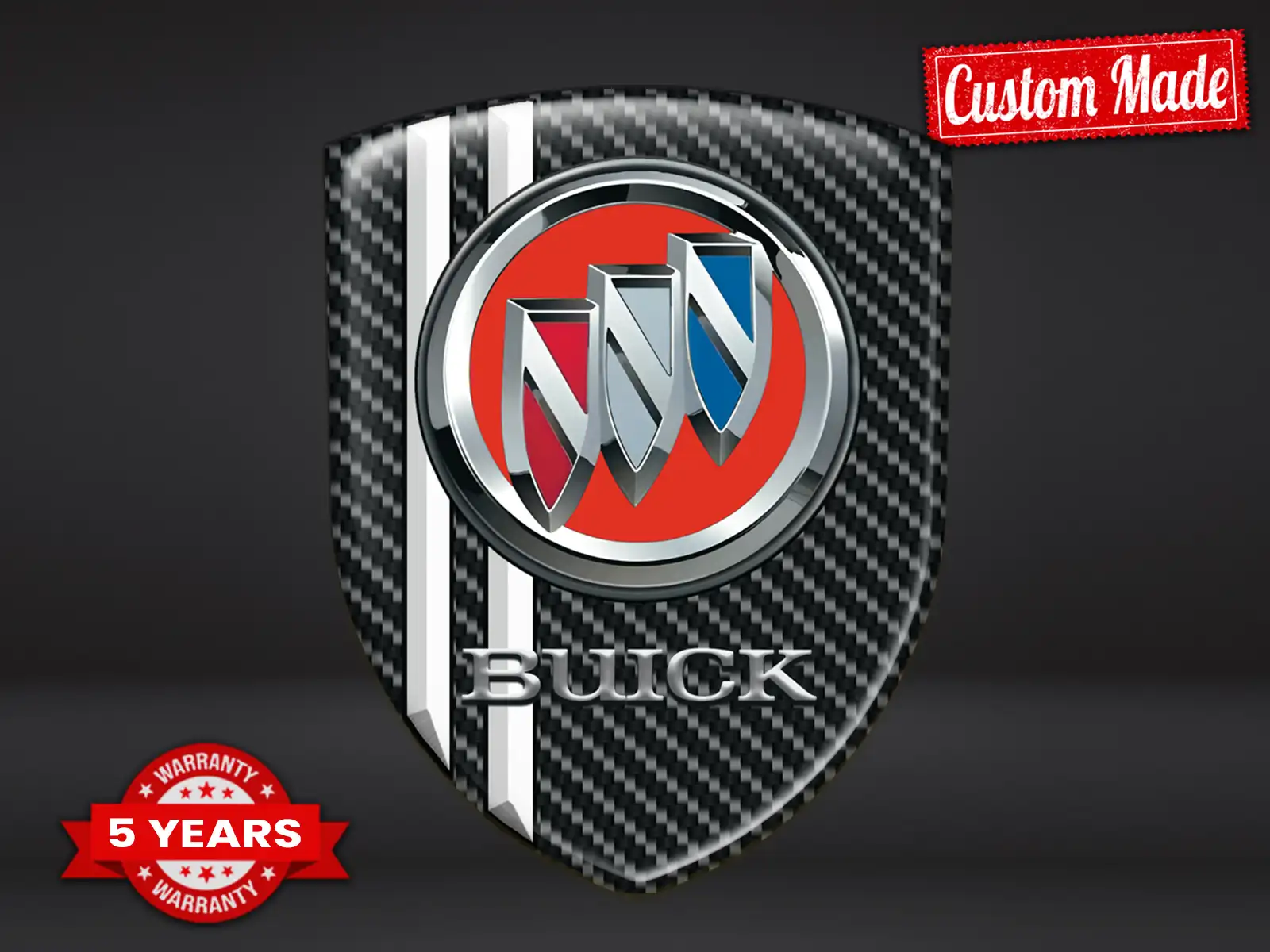 Buick Sticker Étanche Max Durable Stylé Pro Design